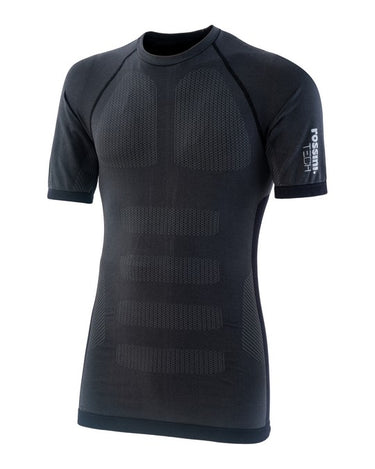 T-shirt Rossini THERMOACTIVE mezza manica nero
